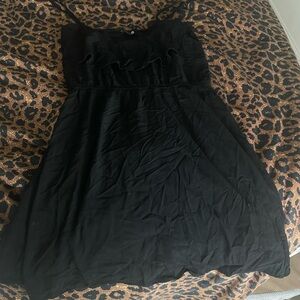 Black cotton on XS dress
